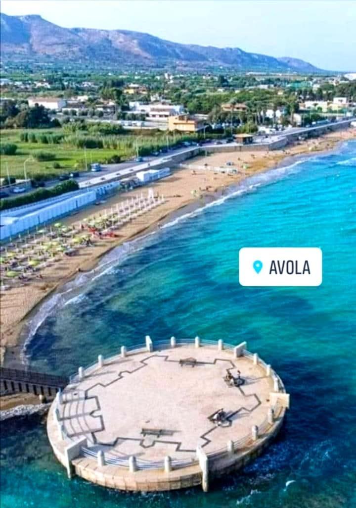 Villa Orizzonte Sullo Jonio Avola Buitenkant foto